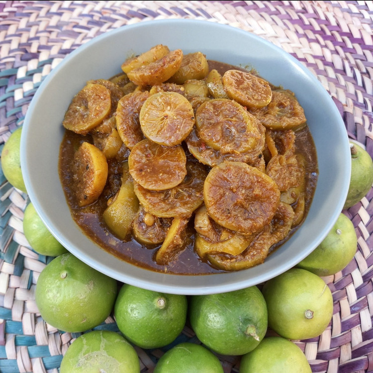 ترشی لیمو خلیجی